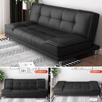 Sofá Cama Resistente a Arañazos de Gatos, un Mueble Versátil y Plegable para la Sala de Estar o el Dormitorio, que Sirve como Sofá Biplaza Sencillo