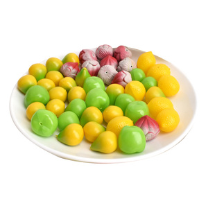 Mini <span class=keywords><strong>fruits</strong></span> et légumes en mousse artificielle pour la maison, la cuisine, la décoration de mariage, simulation de petits légumes, 20 pièces - Product Image 6