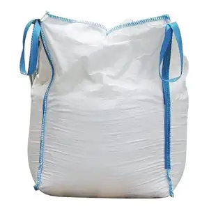 EGP 1 Tonne Jumbo Bag Spezifikation Polypropylen FIBC Sandsäcke Jumbo Woven Bags 1000kg Transport verpackung 95x95x135cm