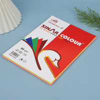 Barato 70g 80g A4 A3 Tamaño Oficina Impreso Hojas de papel de colores para estudiantes