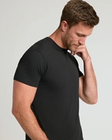 T-shirt de sport ajusté à compression pour homme, 95% coton 5% élasthanne, avec logo personnalisé, coupe musclée et slim, vierge
