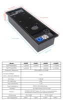 Amplificateur de puissance 500/700/900/1500DT, module d'amplificateur de haut-parleur actif 500DT 1*500W/4ohm, carte d'amplificateur 500DT, carte de subwoofer