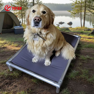 Cama para Perros Portátil, Ultraligera, de Viaje, para Acampar al Aire Libre, Refrigerante, Desmontable, Lavable, de Aleación de Aluminio, YiFan YF-Pet-01 - Product Image 3