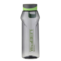 Botella de Agua Fitness bouteille d'eau potable en plastique personnalisée pour le football et le sport bouteilles de football salle de sport