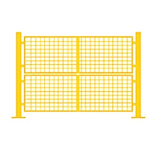 Customized Hot selling welded wire mesh temporary fence panels with frame 2.1 x 2.6 anti corrosion temporary fencing