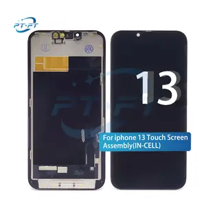 Iphone için hücre içi kaliteli kutu paketlenmiş cep telefonu ekran modülü montaj, iPhone 13 için LTPS LCD değiştirme