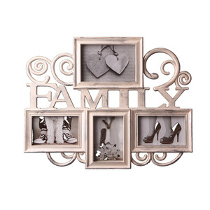 Nordique blanc <span class=keywords><strong>lettre</strong></span> cadre Photo affichage mural créatif ABC Alphabet décor intérieur PS UV imprimé moulé par Injection connecté - Product Image 1