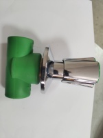 Robinet à bille en laiton pleine passée DD6002, filetage BSP 25 mm, fermeture d'eau, joint PTFE, levier manuel, OEM, garantie 5 ans, 16 bars -10-100