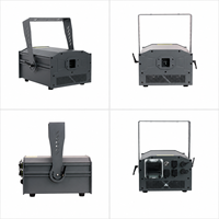 Luz Láser de Animación RGB a Todo Color de 20W, IP65 Impermeable, DMX512, Iluminación de Escenario para DJ, Conciertos, Discotecas y Eventos al Aire Libre