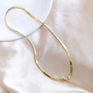 Collier en or pour mariée, bijoux personnalisés transfrontaliers, avec carte, détail incrusté de bois, léger, confortable, cadeau - Product Image 3