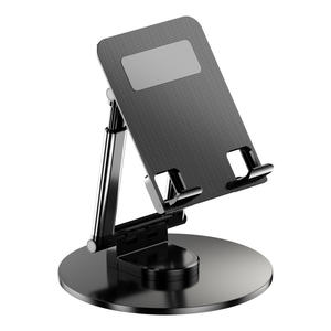 Precio Bajo 360 °   Soporte Giratorio Ajustable y Plegable de Aleación para Teléfono Móvil, Soporte de Escritorio, Soporte de Mesa - Product Image 1