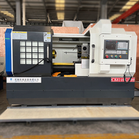 Tour CNC CK6150 CK6140 Tour CNC 4 Stations Tourelle Mandrin Hydraulique 200mm Caxis Simens808D