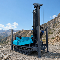 Foreuse rotative portable Feiyang pour l'échantillonnage de roches et la construction de puits d'eau, avec moteur diesel-pneumatique