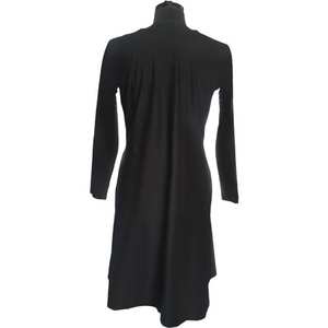 ขายตรงจากโรงงาน ชุดเดรสลำลองคอวีสีเทาสวยหรู แขนยาว ความยาวระดับเข่า เหมาะสำหรับใส่ไปชายหาด ใส่ได้แม้ตั้งครรภ์ - Product Image 6