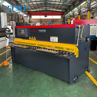 ZTM automatique faisceau oscillant CNC cisaillement Machine QC12 2500 4mm capacité électrique balançoire cisaillement feuille nouveau moteur engrenage