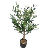 Künstlicher Olivenbaum 65cm Künstlicher Olivenbaum im Topf Kleine Pflanze für Regal Schreibtisch Eingangsbereich Deko Kein Gießen OEM Maßanfertigung