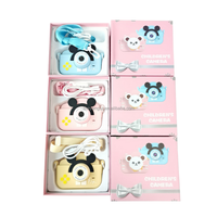 Stiker Foto Anak Laki-laki dan Perempuan, Kamera Digital Filter Permainan Baterai 400Mah 2 Inci 1080 Mah untuk Anak Laki-laki dan Perempuan