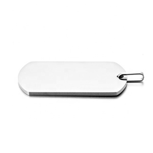 Yiwu Aceon acciaio inossidabile 50*30 gioielli ID da uomo <span class=keywords><strong>Standard</strong></span> smalto a specchio personalizzato nessun graffio timbro vuoto spessa cauzione Dog Tag - Product Image 3