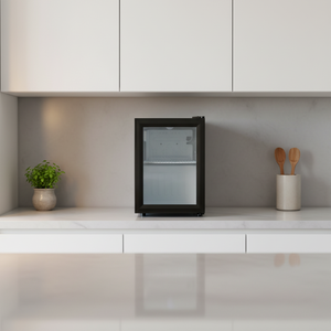 Mini Refrigerador Portátil para Hoteles Pequeños, con Puerta Transparente, para Almacenamiento en Frío, Barra de Hielo, Vinoteca - Product Image 6