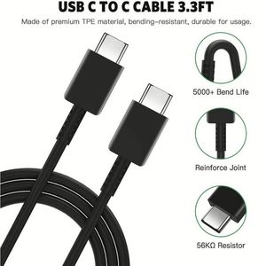 5A Fast <b>Charging</b> USB-<b>C</b> Adapter <b>Cable</b> With 2.0 Connector Braided Shielding Multifunctional for Usb Devices - Product Image 5