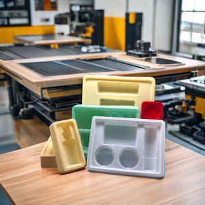 Termoformadora de plástico totalmente automática de <span class=keywords><strong>cajas</strong></span> de <span class=keywords><strong>fruta</strong></span> PP de <span class=keywords><strong>segunda</strong></span> <span class=keywords><strong>mano</strong></span> - Product Image 6