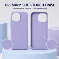 Fabricant d'étuis de téléphone en silicone liquide magnétique avec logo personnalisé et doublure en microfibre pour iPhone 18 17 16 15 Pro Max