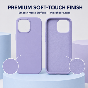 Fabricant d'étuis de téléphone en <span class=keywords><strong>silicone</strong></span> liquide magnétique avec logo personnalisé et doublure en microfibre pour iPhone 18 17 16 15 Pro Max - Product Image 4