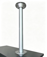 Pieds de table pour camping-car, OEM ODM, installation facile, conception anti-desserrage, résistants aux chocs, pour table de salle à manger de camping-car, yacht, bateau