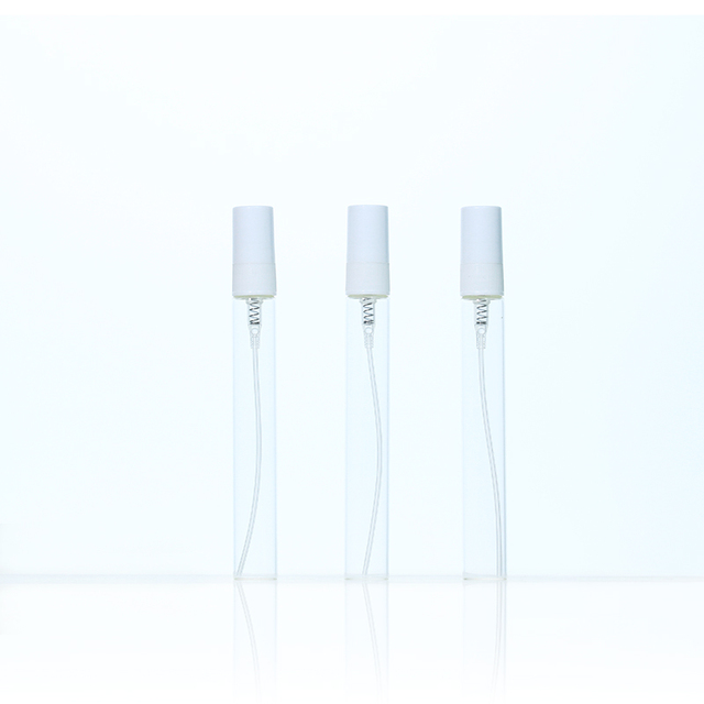 3ml 10ml Mini Clear Crimp Spray Glass Perfume Bottle Pump Sprayer for Small Sample Perfume Atomizer