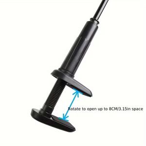 Soporte Plegable para Secador de Pelo de Mascotas, Abrazadera Universal para Mesa de Peluquería, Soporte de Brazo para Perros y Gatos - Product Image 5