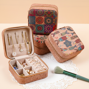 Scatola portaoggetti portagioie con stella per portaoggetti anelli e collane anello di pietra portaoggetti - Product Image 1