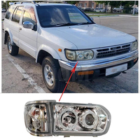 Ensemble de phares à LED pour Nissan Terrano Pathfinder R50 1995 - 2002, phares Angel Eyes, projecteur DRL, clignotants