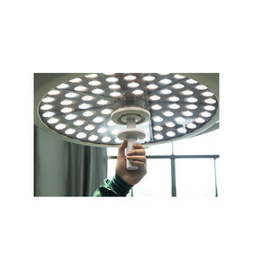 BR-700/700-टीवी (3 हथियार) प्रकाश सर्जिकल परीक्षा अस्पताल के मेडिकल मोबाइल थिएटर कमरे छत दंत ऑपरेटिंग दीपक के साथ वीडियो कैमरा - Product Image 2