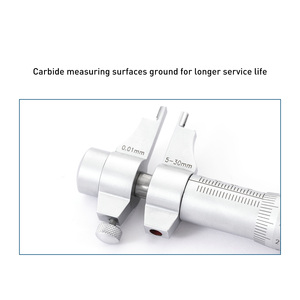 Dasqua Hot Sale Micrmetro Interior De 5-30mm 50-75mm Inside <b>Micrometer</b> 25-50mm Indoor Internal <b>Micrometers</b> 75-100mm Micrmetro 49 - Product Image 1