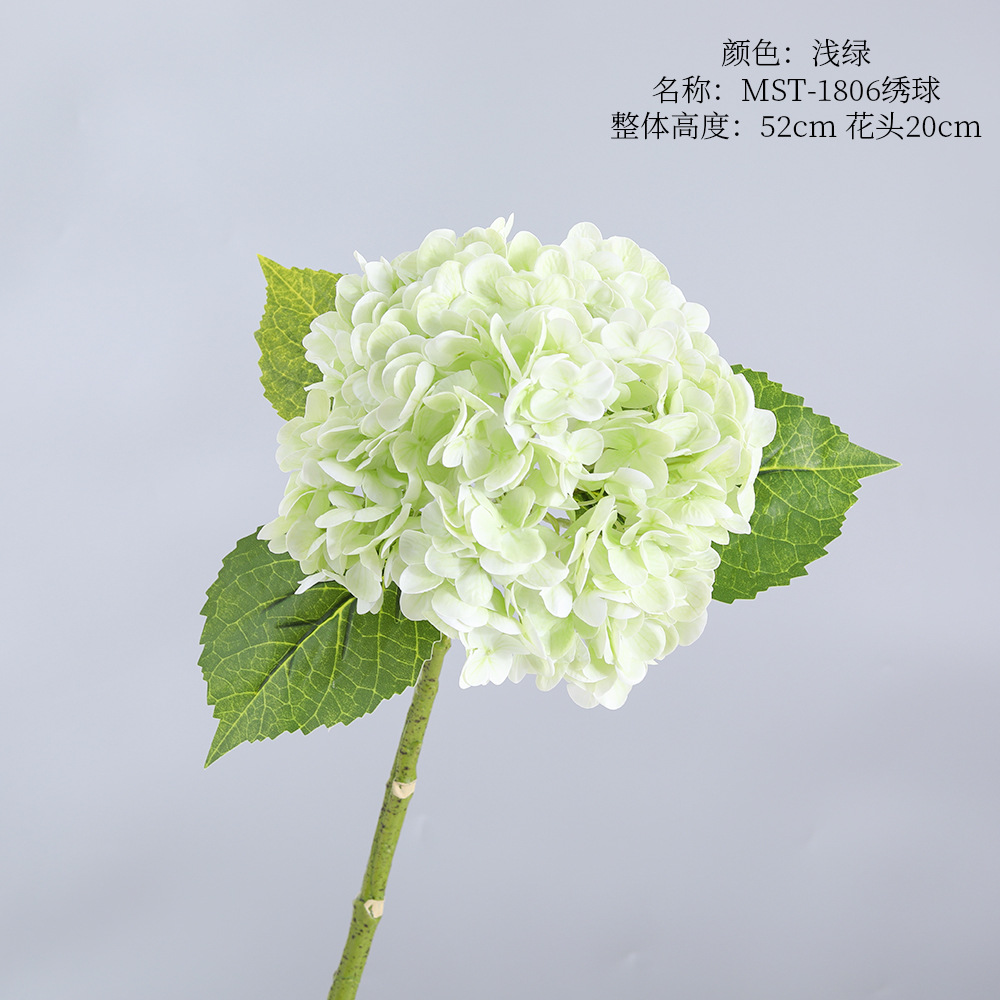 Mst-1806 hortensia-verde claro