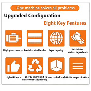 Nueva Máquina Cortadora Industrial <span class=keywords><strong>de</strong></span> Verduras para Rebanar, Granular y Cortar en Cubos Cebollas, Plátanos, Rábanos y Hacer Chips - Product Image 4