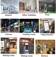 Quiosco de Autoservicio Personalizado de 32 Pulgadas para Hospitales y Hoteles, Terminal de Quiosco con Pantalla Táctil Android, Impresora y Escáner