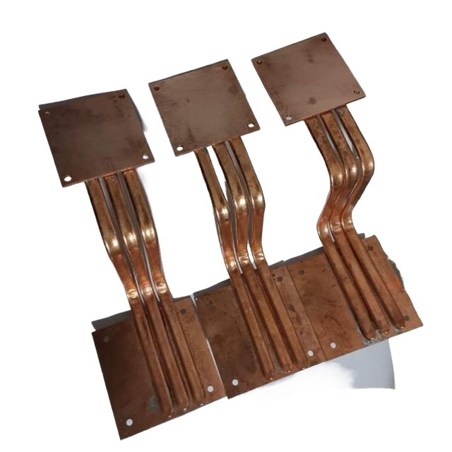 XINQIANG Custom Thermal Module Copper Heatsink with Full Copper Heatpipe Anodized/Powder Coat Finish 25W for Phone