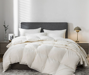 Trắng Ngỗng Vịt Lông Điền <span class=keywords><strong>Comforter</strong></span> Bốn Mùa Cao Cấp OEM & Odm Xuống Chăn Năm Sao Khách Sạn Vịt Lông Lõi - Product Image 1