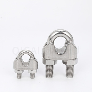 Abrazadera de cable metálica en U de acero inoxidable 304 de 10 mm para la industria general - Product Image 4