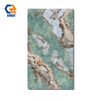 Carreaux Sinray 600x1200mm 10mm d'épaisseur, carreaux de sol et de mur en porcelaine moderne brillante, texture pierre, antidérapants, antibactériens, résistants aux acides