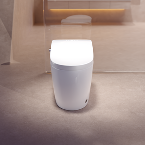 Chất Lượng Cao Hot Bán Vàng Thông Minh Nhà Vệ Sinh Ghế Điều Khiển Từ Xa Tự Động Xả Nước Nóng Ghế <span class=keywords><strong>S</strong></span>àn Gắn Gốm Dual-Flush P-Trap - Product Image 6