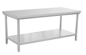 Usine Prix Spécial Vente Directe Établi En Acier Inoxydable De Haute Qualité 201 Établi En Acier Inoxydable Équipement De Cuisine - Product Image 6