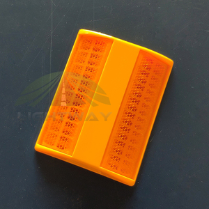 Reflectores Solares Cuadrados para Carretera, de Doble Cara, <span class=keywords><strong>ABS</strong></span>, IP68, Impermeables, de Alto Brillo, sin Necesidad de Energía, Montaje en Suelo - Product Image 3