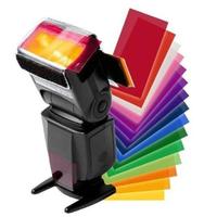 12 pièces/ensemble filtre d'objectif de couleur pour appareil photo Nikons Canons flash pour Cokin P série 12 couleurs carré gradué et plein rebelle