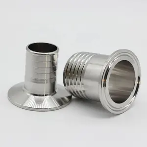 Sanitary Stainless Steel SS304 1インチClamp Ferrule Tube Clamp Joint CタイプClamp Quick Coupling