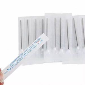 <span class=keywords><strong>Agujas</strong></span> <span class=keywords><strong>de</strong></span> Tatuaje Desechables Esterilizadas 14G 16G 18G 20G, Herramientas Estériles <span class=keywords><strong>de</strong></span> Acero Quirúrgico para Oreja, Nariz, Labio, Lengua, Pezón, Ombligo, con Certificación CE - Product Image 3