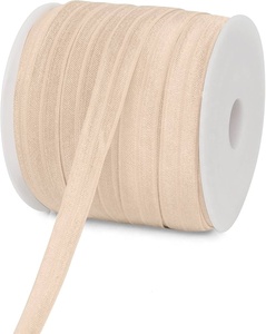 Cinta Elástica Plana Sin Pliegues OKAY <span class=keywords><strong>de</strong></span> 1.5cm, 100 Yardas, Ecológica, Lavable, <span class=keywords><strong>de</strong></span> Spandex/Nylon para Prendas y Calzado - Product Image 1