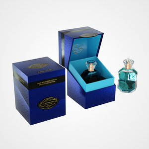 Wholesale Hamper Perfume Small Packaging Ribbon Gift With Magnetic Lid Paper Box Custom