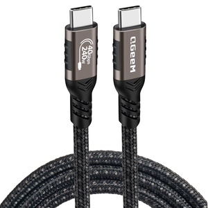 Cable USB-C QGeeM, Pantalla 8K, Carga de 240W con Transferencia de Datos de 40 Gbps - Product Image 2